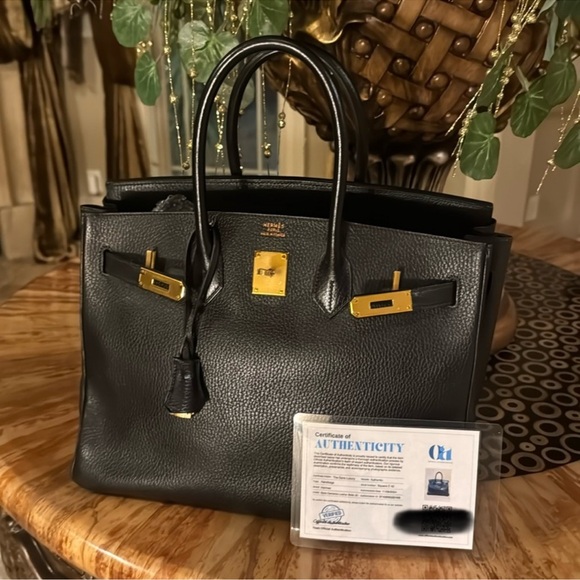 Hermes Handbags - Hermes birkin Togo 35 🖤